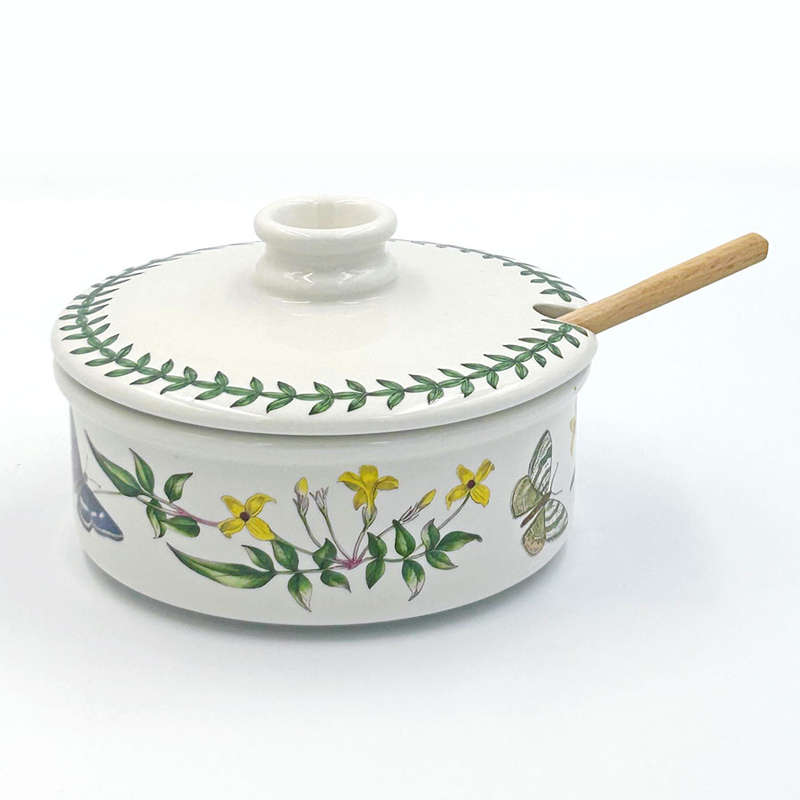 Portmeirion Botanic Garden Preserve Jar and Spoon