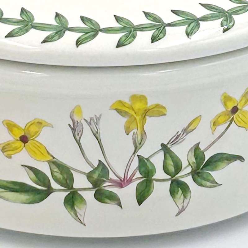 Portmeirion Botanic Garden Preserve Jar and Spoon