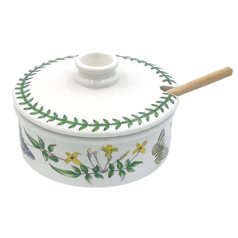 Portmeirion Botanic Garden Preserve Jar and Spoon