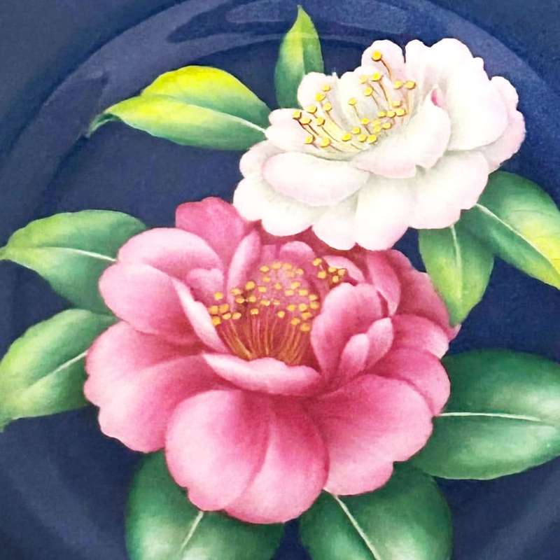 Spode Copeland Hand Painted Tea Cake Plate Gloria de Nantea L347