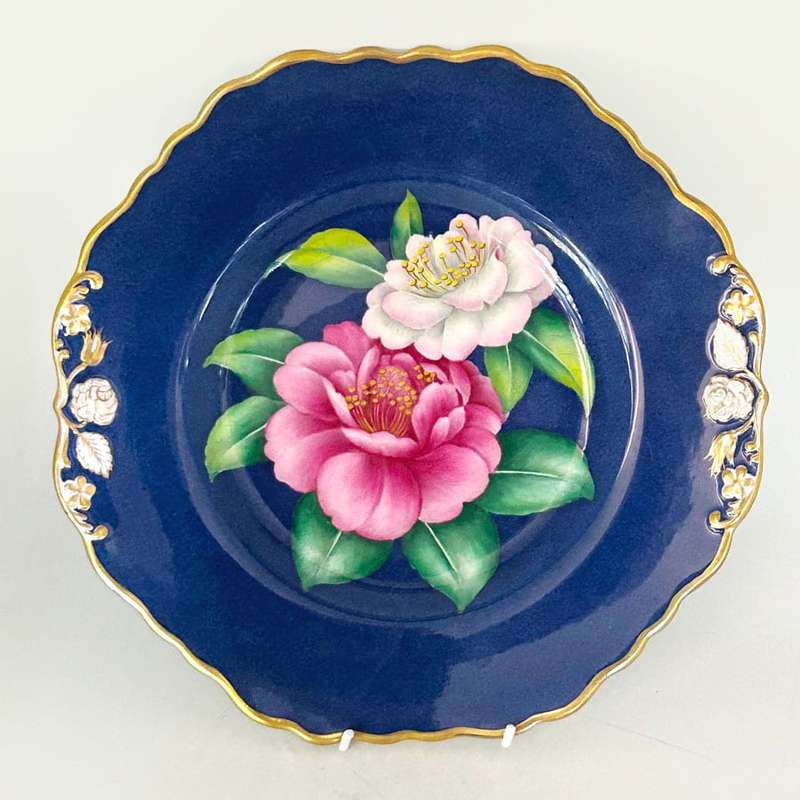Spode Copeland Hand Painted Tea Cake Plate Gloria de Nantea L347