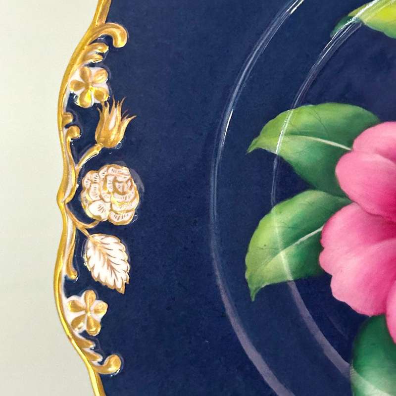 Spode Copeland Hand Painted Tea Cake Plate Gloria de Nantea L347