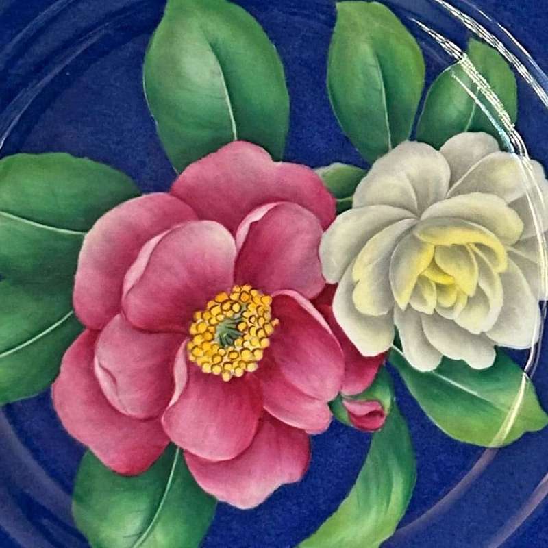 Spode Copeland Hand Painted Tea Cake Plate Miss Nora L347
