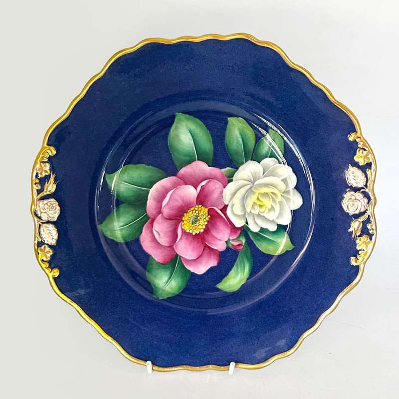 Spode Copeland Hand Painted Tea Cake Plate Miss Nora L347