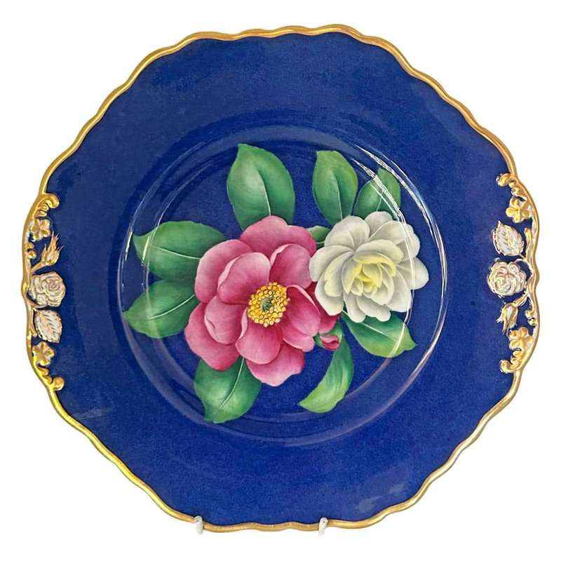 Spode Copeland Hand Painted Tea Cake Plate Miss Nora L347
