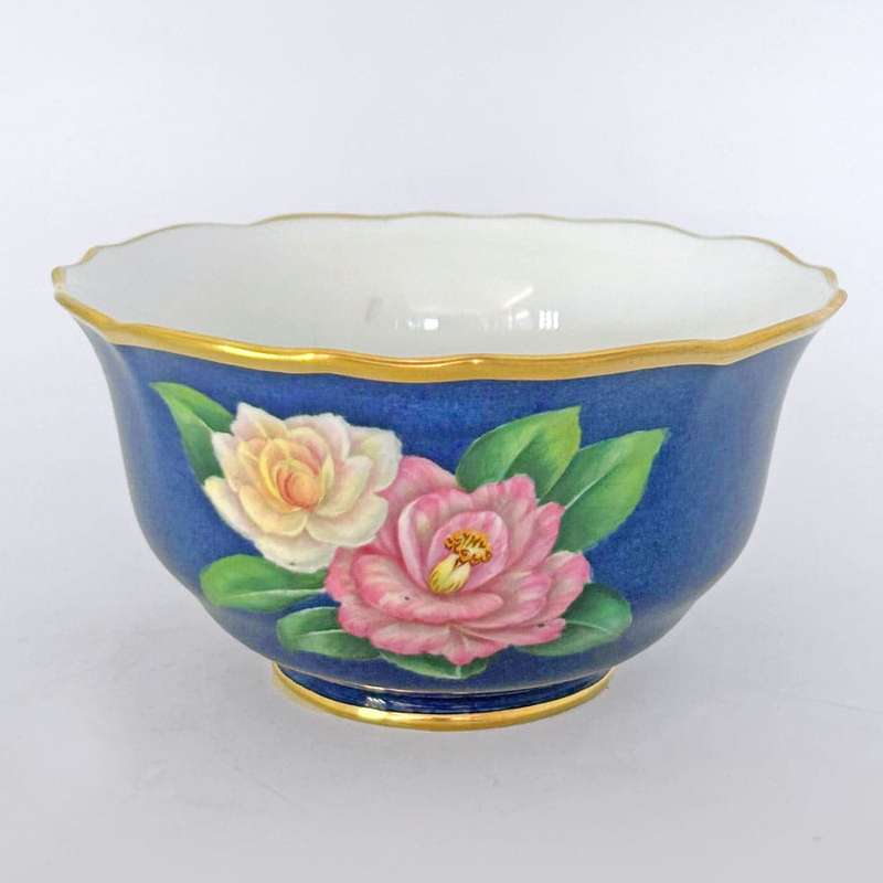 Spode Copeland Hand Painted Tea Sugar Bowl   L347