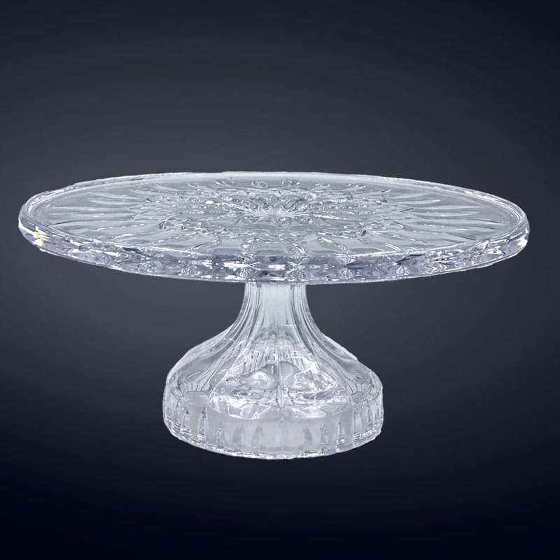 Waterford Crystal Cake Stand Tazza Lismore
