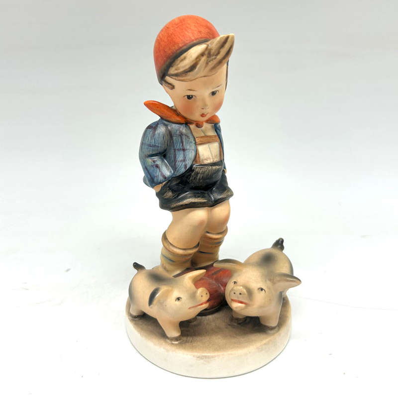 Hummel Figurine Farm Boy 66 TMK2