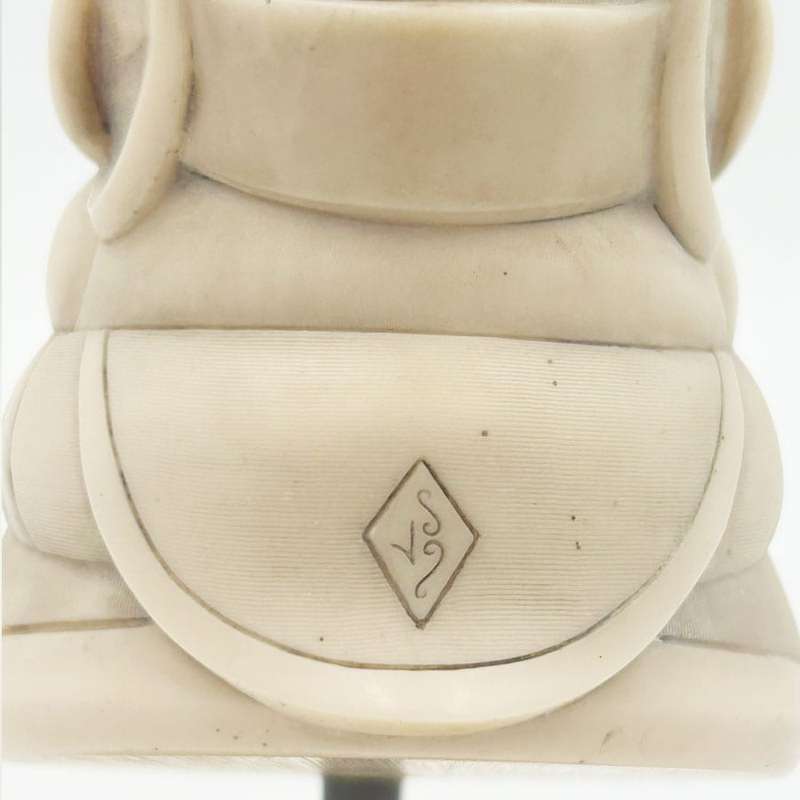 John Biccard Collection Pierre Without Peer Crushed Marble Figurine