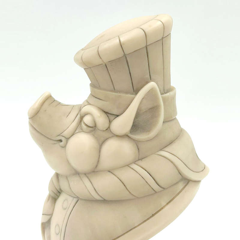 John Biccard Collection Pierre Without Peer Crushed Marble Figurine