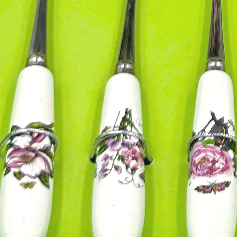 Portmeirion Botanic Garden Boxed Set Cake Forks