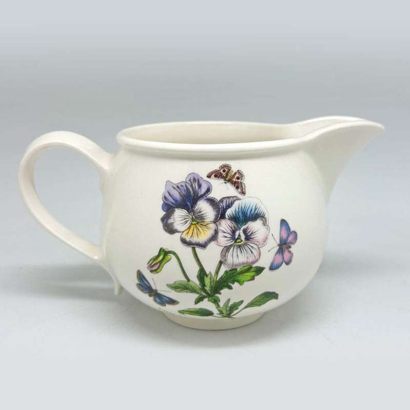 Portmeirion Botanic Garden Milk Jug Pansy 10cm