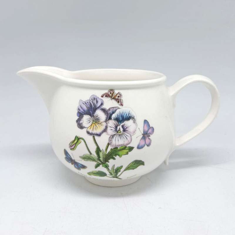 Portmeirion Botanic Garden Milk Jug Pansy 10cm