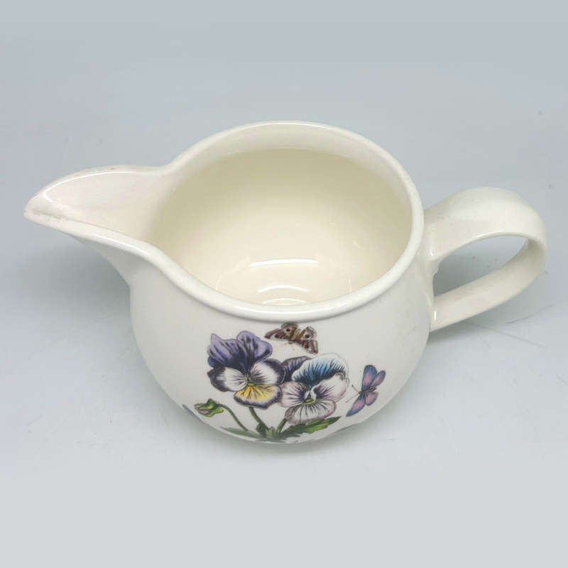 Portmeirion Botanic Garden Milk Jug Pansy 10cm