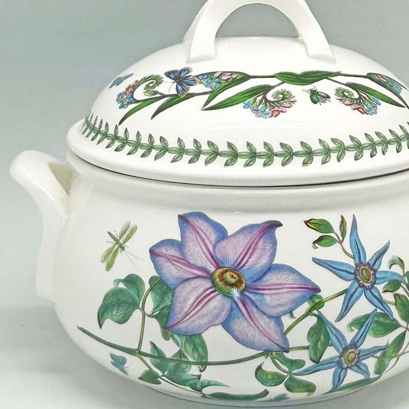 Portmeirion Botanic Garden Vegetable Bowl Clematis