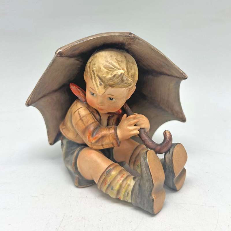 Rare Hummel Figurine Umbrella Boy 150/0 A  TMK2 1957