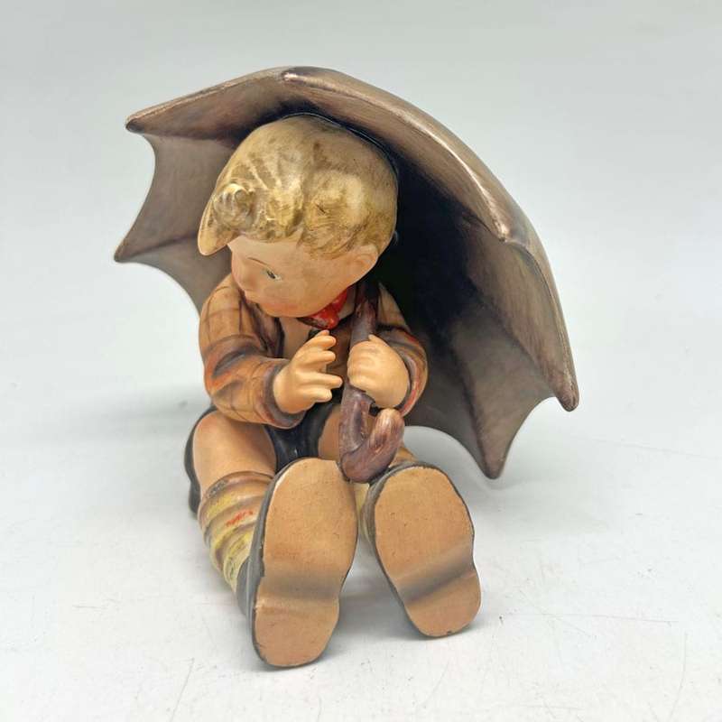Rare Hummel Figurine Umbrella Boy 150/0 A  TMK2 1957