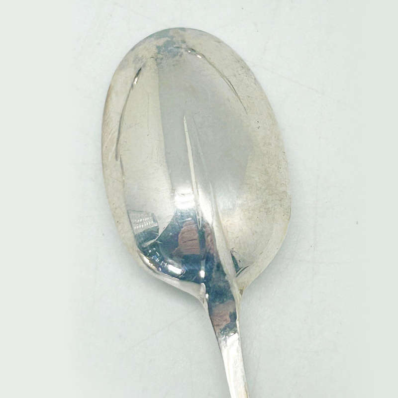 Hallmarked Silver Rat Tail Tea Spoons Sheffield 1934