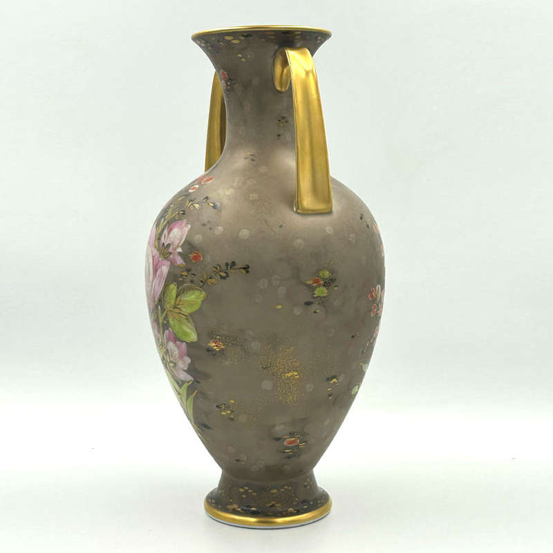 Rosenthal Double Handled Floral Vase Traumland W Mutze 20th