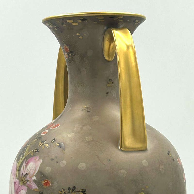 Rosenthal Double Handled Floral Vase Traumland W Mutze 20th