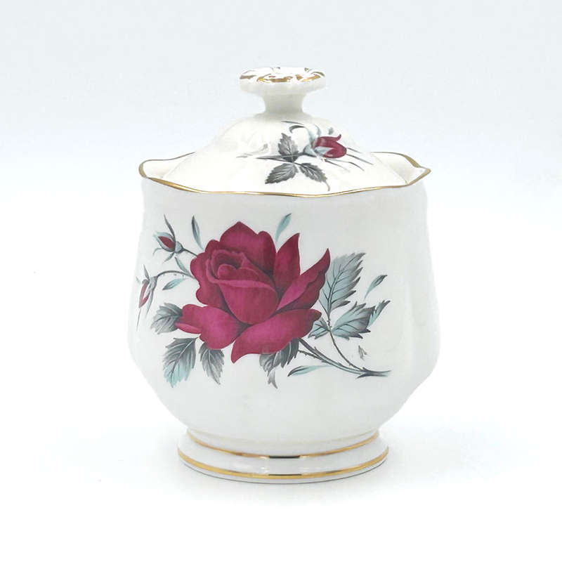 Royal Albert Sweet Romance Preserve Jar and Cover