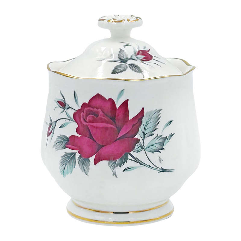 Royal Albert Sweet Romance Preserve Jar and Cover