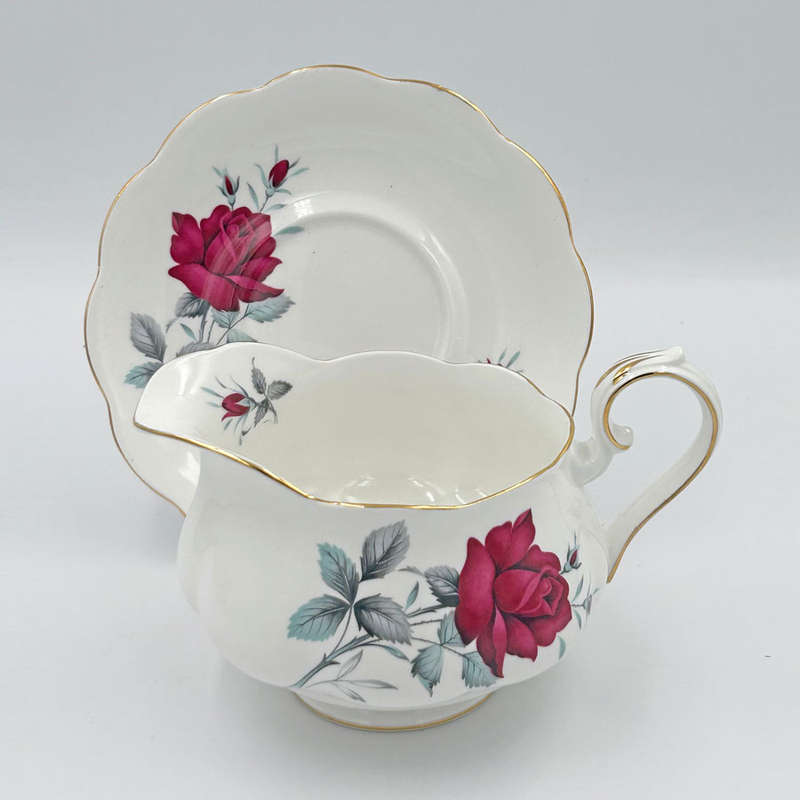 Royal Albert Sweet Romance Sauce Boat and Stand