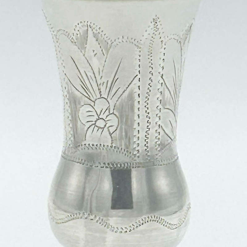 Sterling Silver Pedestal Kiddush Cup London 1901