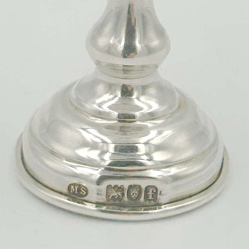 Sterling Silver Pedestal Kiddush Cup London 1901