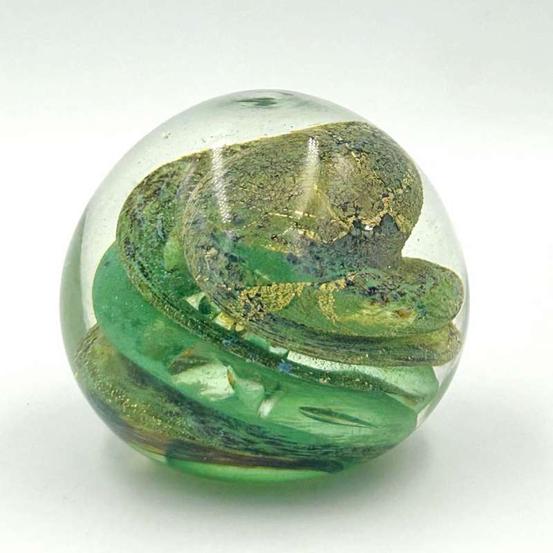 Sulfide Jean Claude Novaro Art Glass  Paperweight