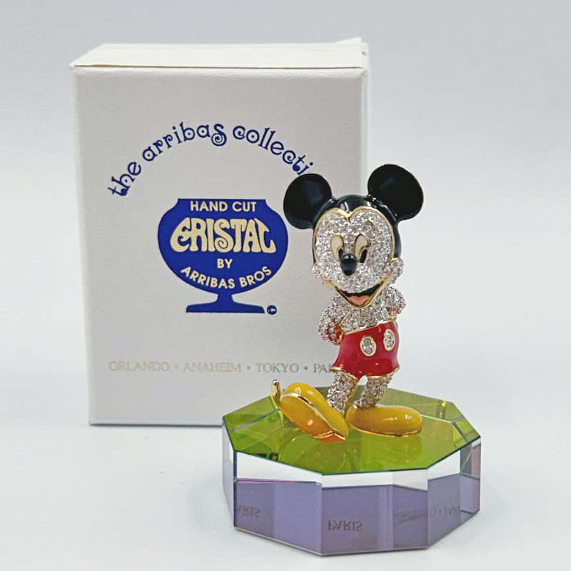 Arribas Mickey Mouse Limited Edition Swarovski Crystal