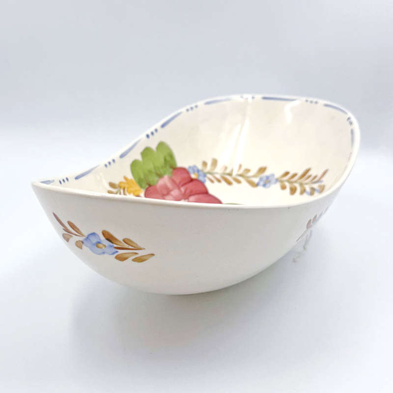 Belle Fiore Medium Bean Shaped Serving Dish