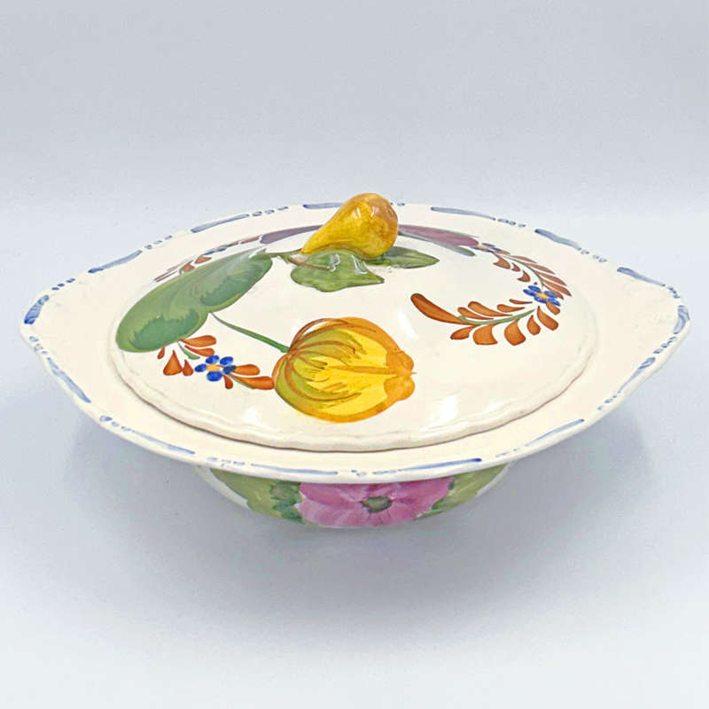 Belle Fiore Bachelor  Bowl and Cover
