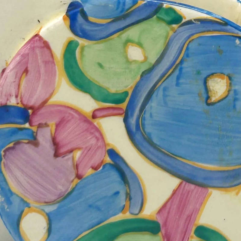 Clarice Cliff Blue Chintz Stamford Milk Jug C1933