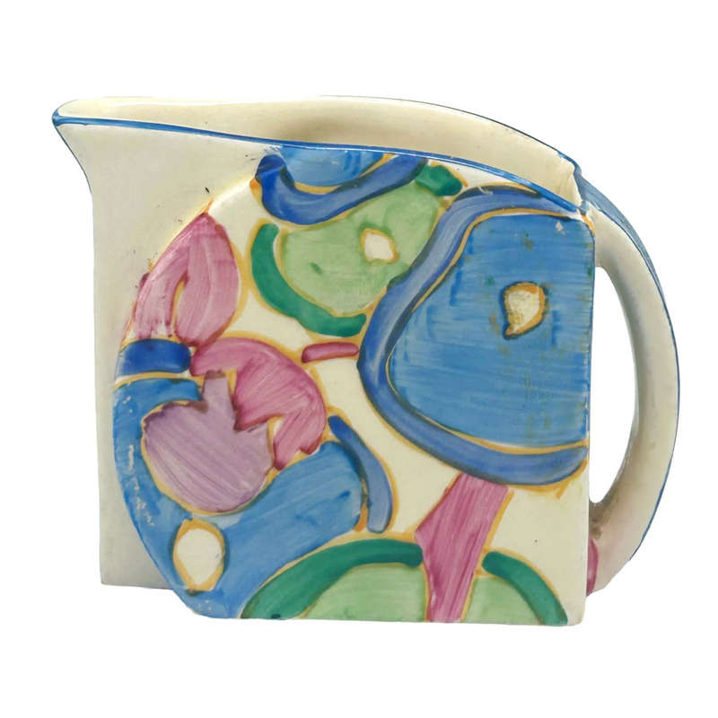 Clarice Cliff Blue Chintz Stamford Milk Jug C1933