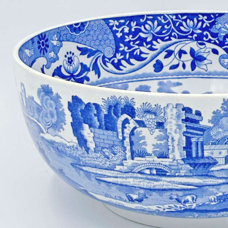 Copeland Spode Blue Italian Upright Salad Bowl
