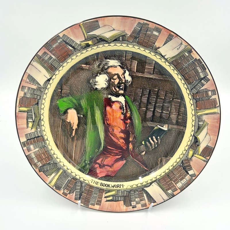 Rare Royal Doulton Professional Series Plate The Bookworm D5905