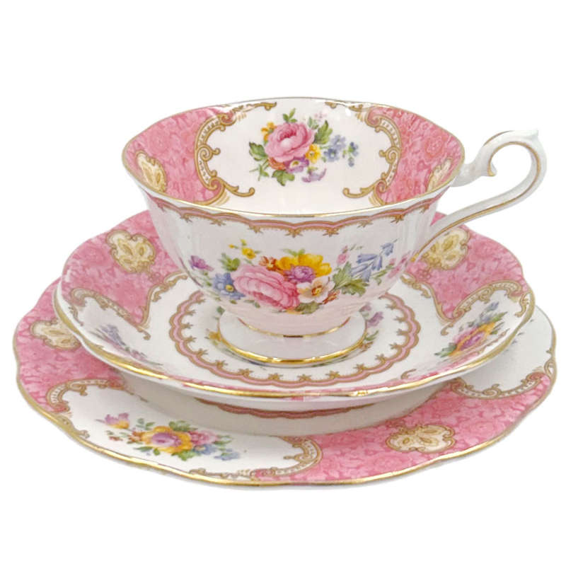 Royal Albert Lady Carlyle Tea Trio Avon C1940