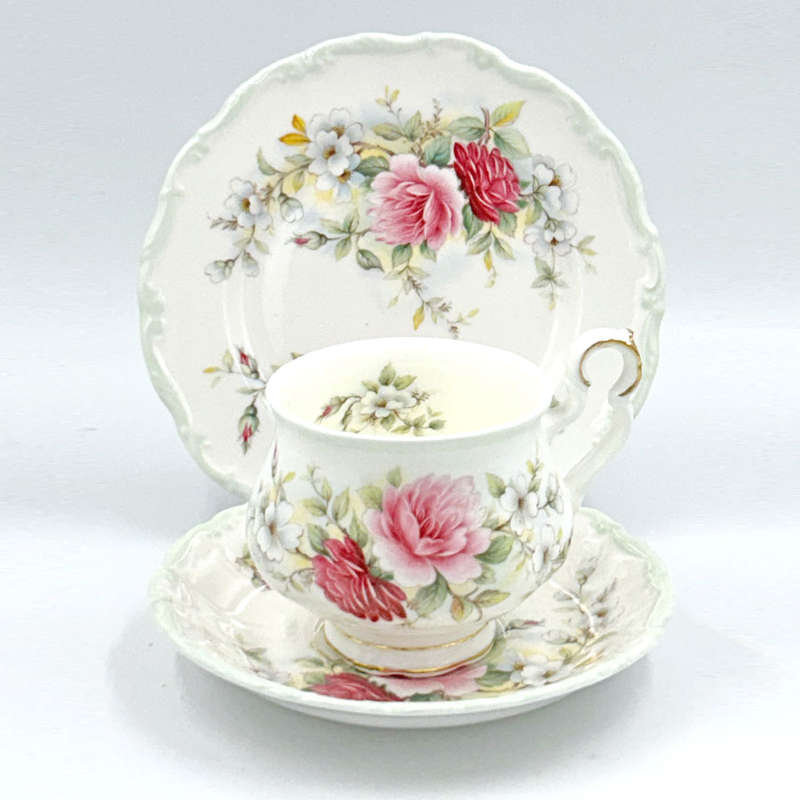 Royal Albert Memories Gainsborough Tea Trio C1970