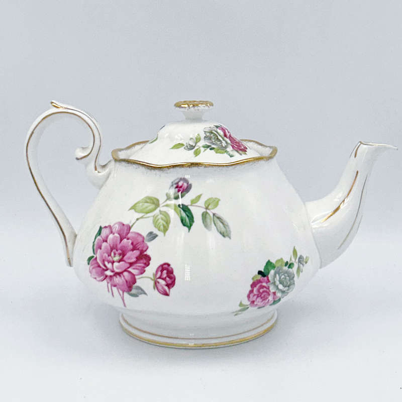 Royal Albert Tea Pot Evening Rhapsody 1950s