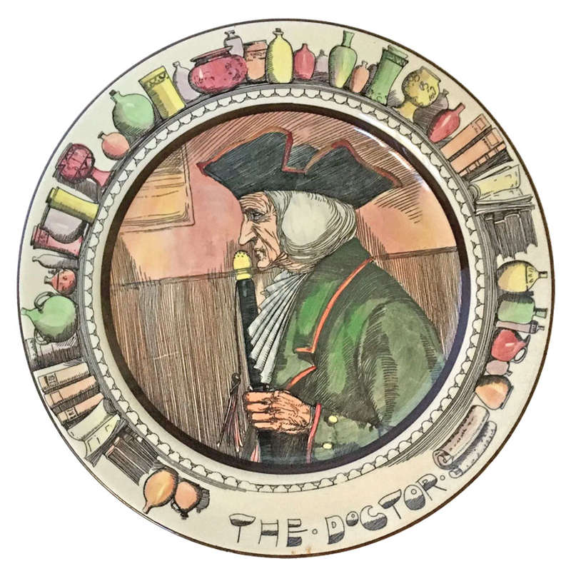 Royal Doulton The Doctor  Professional Series Plate