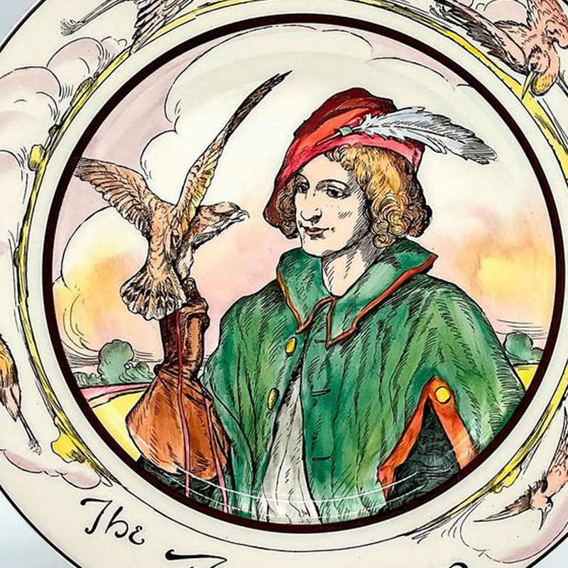 Royal Doulton The Falconer  Professional Series Plate