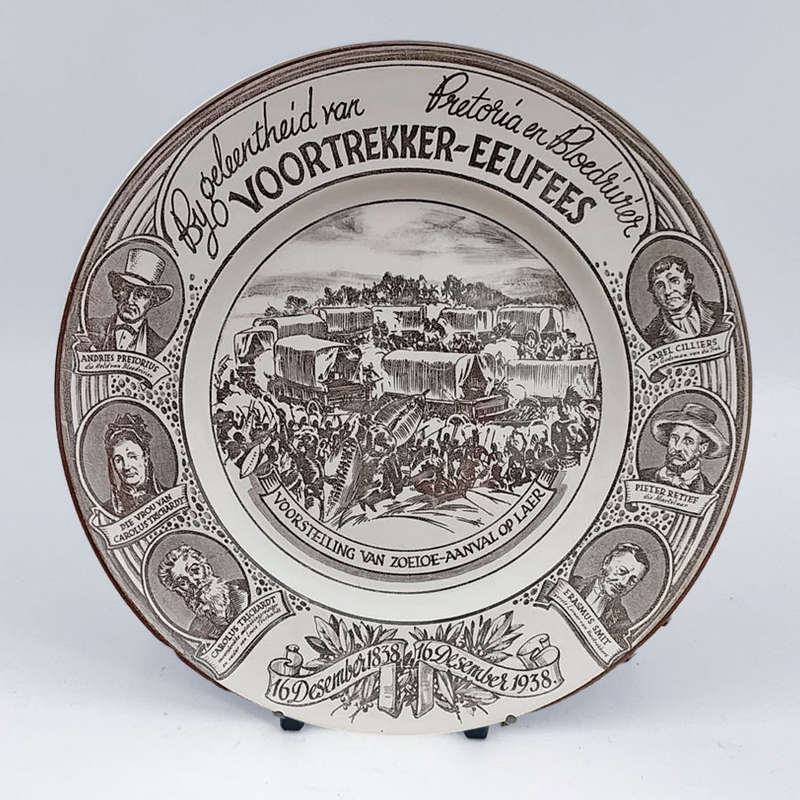 Royal Doulton Voortrekker Eeufees Rack Plate