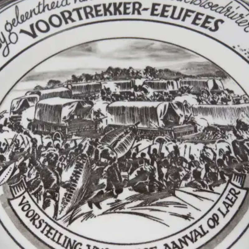 Royal Doulton Voortrekker Eeufees Rack Plate