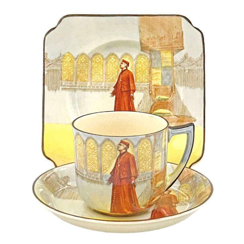 Royal Doulton Shakespearean Collection Wolsey Tea Trio D3596