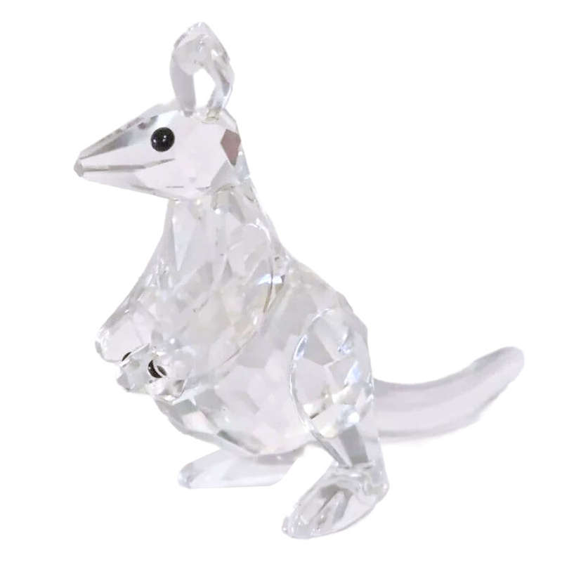 Swarovski Crystal Kangaroo With Joey 817569