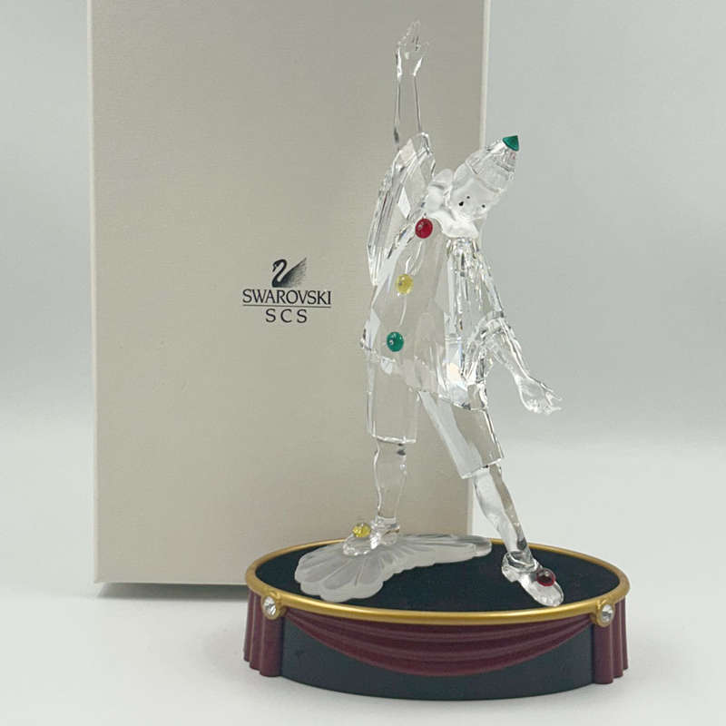 Swarovski Crystal Pierrot Collection Masquerade 1999