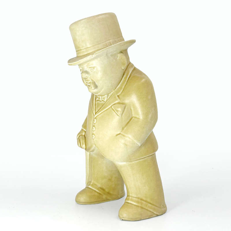 Winston Churchill Our Gang Bovey Pottery Figurine C1950