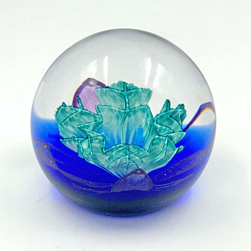 Caithness Scotland Sentinel Art Glass Paperweight 1982