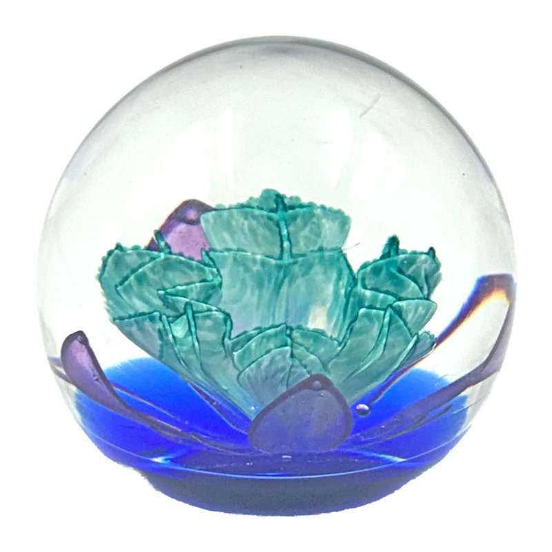 Caithness Scotland Sentinel Art Glass Paperweight 1982